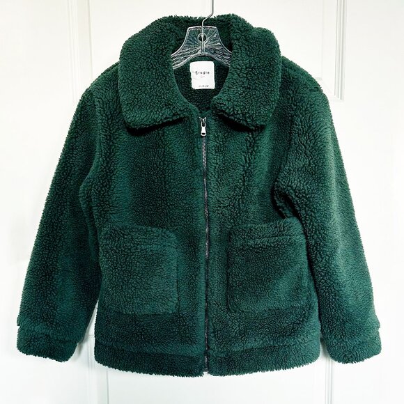 EUC Elodie Girls Sherpa Teddy Jacket - Picture 1 of 4